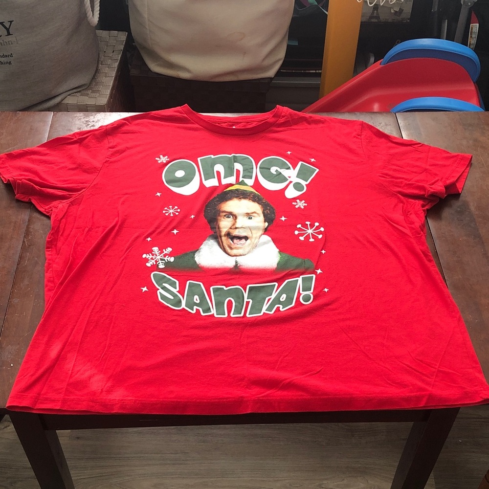 🦇 Hybrid Apparel OMG! Santa! Size 3XB